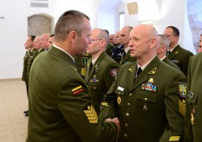 Naujasis Lietuvos kariuomenės vyriausiasis puskarininkis – seržantas majoras Dainius Snarskis - 3