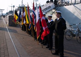 Standing NATO Mine Countermeasures Group One under Lithuanian command paid a port visit to Rostock - 3