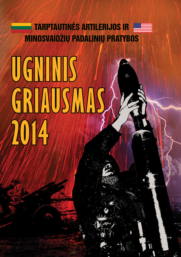 Tarptautinių pratybų „Ugninis griausmas 2014“ metu aidės haubicų ir minosvaidžių salvės