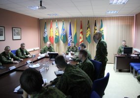 Lietuvos kariuomenės vadas lankėsi Sausumos, Krašto apsaugos savanorių pajėgų ir Mokymo ir... - 2