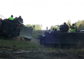 Juozo Lukšos mokymo centre rimti išbandymai šarvuočio M 113 vadams - 1