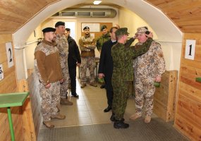 Latvijos kariuomenės kapelionai domėjosi sielovada Lietuvos kariuomenės mokykloje - 2