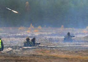 Lietuvos ir JAV kariai prieštankiniais ginklais naikino šarvuotą techniką - 5