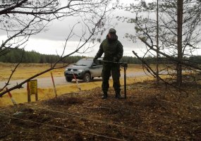 Kariuomenės išminuotojai statybininkams yra išsigelbėjimas - 1