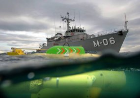 Lietuvos karininko vadovaujami NATO junginio laivai dalyvavo karinėse pratybose Jungtinėje... - 1