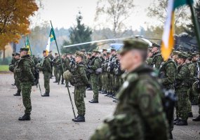 The newly generated response force of Lithuania presented to the supreme command in Alytus - 3