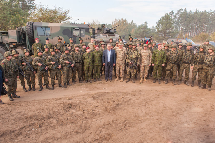 Lenkijoje baigėsi tarptautinės pratybos „Anakonda-14”