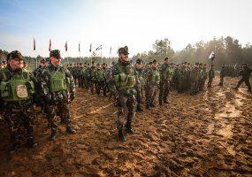 Pabradėje ir Rukloje paskelbta tarptautinių pratybų „Geležinis kardas 2014“ pradžia - 3