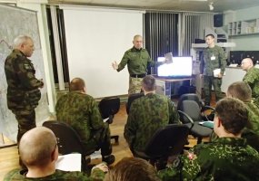 Brigados „Geležinis Vilkas“ štabas pasitikrino gebėjimus planuoti karines operacijas - 4