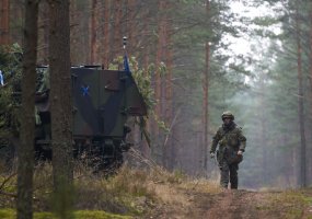 Pirmąkart į Lietuvą treniruotis atvykę Vokietijos kariai pratybas pradėjo mėnesiu anksčiau - 3