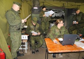 Vaidoto bataliono kariai pradėjo puolamųjų operacijų planavimą - 1