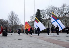 Lietuvos kariuomenės dienos renginius vainikavo iškilminga karių rikiuotė - 2