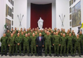 Lietuvos kariuomenės dienos proga dragūnams įteikti vėlukai - 5