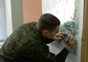 Juozo Lukšos mokymo centre vyko tarptautinis Kovinės inžinerinės paramos planavimo kursas - 2