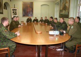 Kariuomenės vadas lankėsi LDK Vytenio bendrosios paramos logistikos batalione - 1