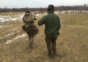 Lietuvos ir Danijos kariai įgūdžius lavina žvalgybos padalinių pratybose  - 1