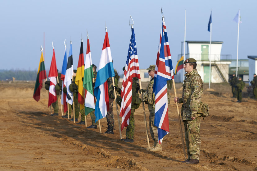 Multinational Exercise Iron Sword 2014 declared open in Pabradė and in Rukla