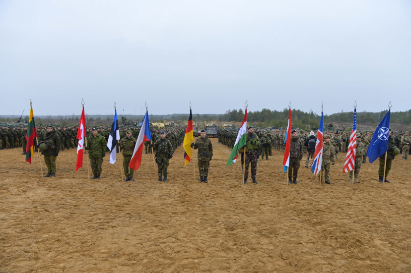 Iron Sword 2014, one of the largest international exercises held in Lithuania this year declared...
