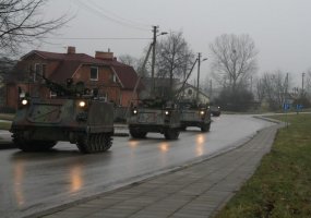 Ulonų bataliono kariai treniravosi Alytaus mieste  - 3