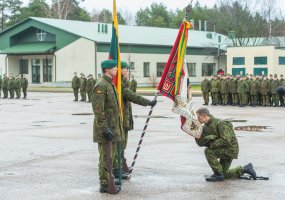 Lietuvos Respublikai prisiekė paskutinės šiais metais laidos kariai - 1