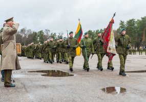 Lietuvos Respublikai prisiekė paskutinės šiais metais laidos kariai - 4