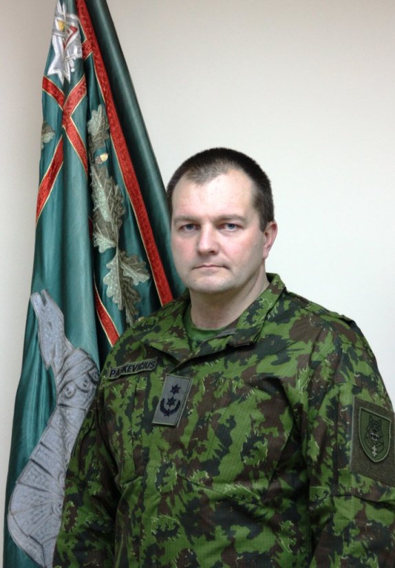 Brigados „Geležinis Vilkas“ štabo viršininku paskirtas plk. ltn. Mantas Paškevičius