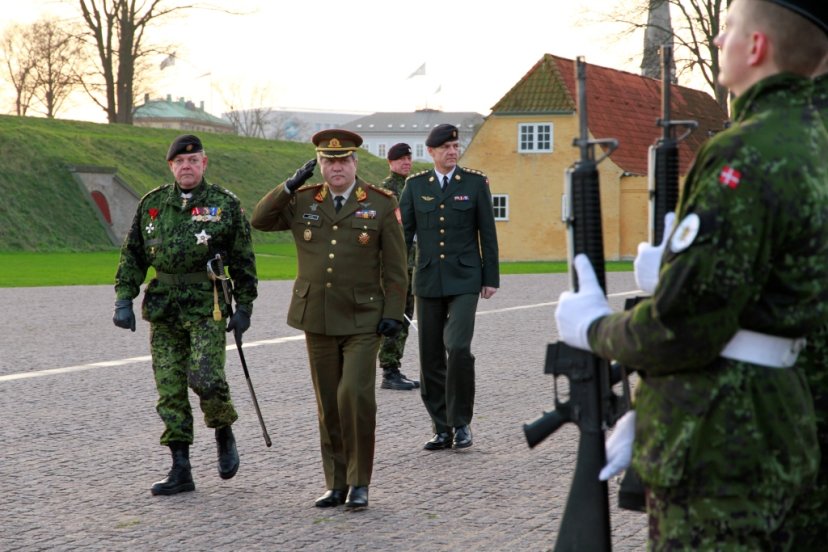 Lietuvos ir Danijos kariuomenių vadai aptarė karinį bendradarbiavimą