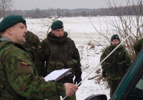 Brigados „Geležinis Vilkas“ kariai treniravosi planuoti karines operacijas - 4