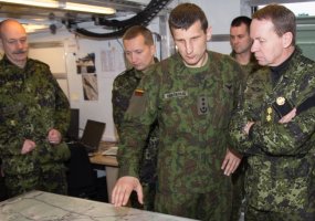 Brigados „Geležinis Vilkas“ vadas dalyvauja Danijos divizijos vadų konferencijoje Danijoje - 2