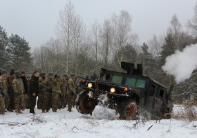 Lietuvos ir JAV kariai tęsia bendrą karinį rengimą - 2