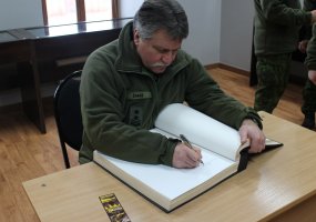 Lietuvos kariuomenės vadas lankėsi Juozo Vitkaus inžinerijos batalione  - 5