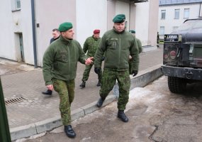 Kariuomenės vadas apsilankė Panevėžio karinėje įguloje - 3
