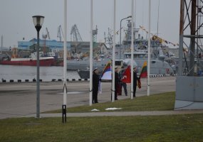Karinių jūrų pajėgų kariai paminėjo Valstybės atkūrimo dieną - 1
