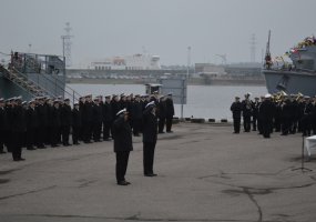Karinių jūrų pajėgų kariai paminėjo Valstybės atkūrimo dieną - 2