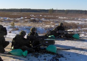 Baigės kulkosvaidžio M2HB kulkosvaidininko kursas - 2