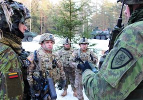 Lithuanian and U.S. soldiers continue combined training  - 1