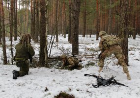 Lithuanian and U.S. soldiers continue combined training  - 3