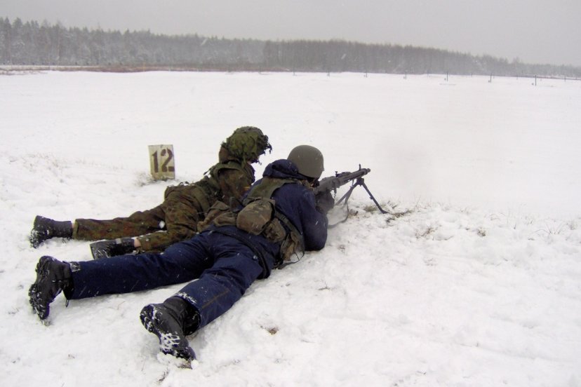 Baigėsi MG-3 kulkosvaidžio kulkosvaidininko kursas