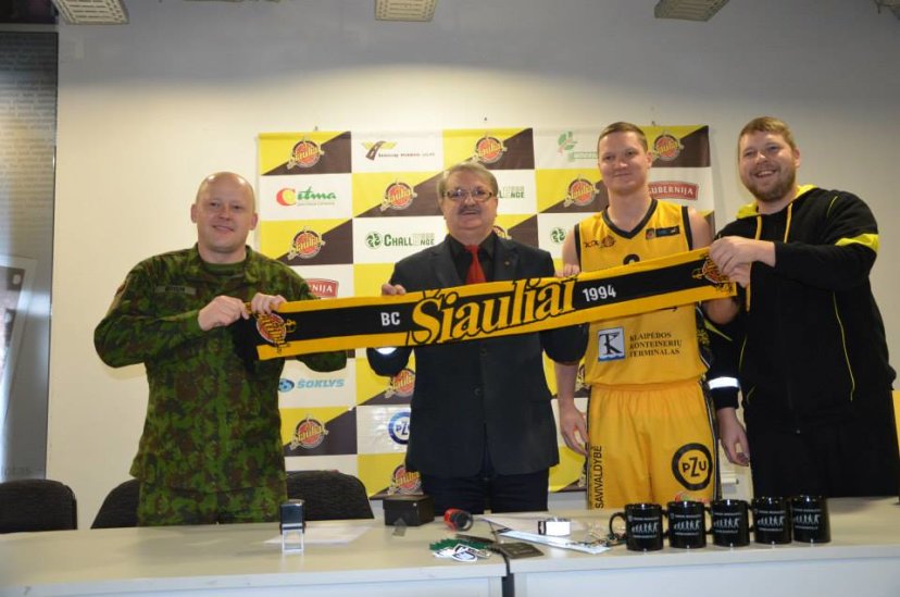 Kariai savanoriai bendradarbiaus su Šiaulių krepšinio klubu „Šiauliais“ 
