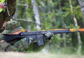 Prasidėjo vienos svarbiausių Lietuvos kariuomenės žvalgų pratybų - „Žvalgo akis 2015“  - 1