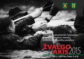 Prasidėjo vienos svarbiausių Lietuvos kariuomenės žvalgų pratybų - „Žvalgo akis 2015“  - 6
