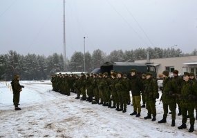 Pakeliui į Pensilvaniją – tarptautinėms pratyboms suformuotas karinis vienetas pradeda pasirengimą - 1
