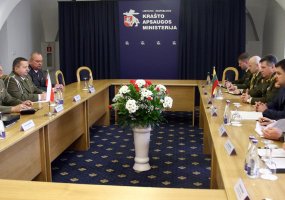 Lietuvoje su oficialiu vizitu lankėsi Lenkijos kariuomenės vadas generolas Mieczyslawas Gocul - 5