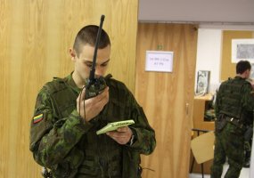 Brigados „Geležinis Vilkas“ kariai treniravosi valdyti karines operacijas - 3