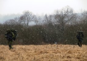 Pratybose „Geležinis kumštis“ kariai treniravosi vykdyti patruliavimo užduotys - 6