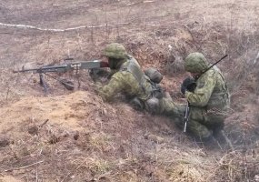 Mokymo centre parengti Pėstininkų skyriaus vado – vyr. šaulio kurso klausytojai - 1