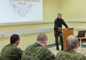 Lietuvos karo akademijoje prasidėjo kuopos vadų lyderių kursai - 3