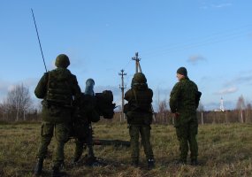 Vyksta OGB Budinčio oro gynybos būrio vertinamosios lauko taktinės pratybos „Taiki Strėlė 2015“ - 1