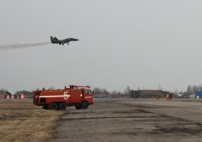 Aviacijos bazėje vyko Specialiųjų transporto priemonių vairuotojo kursas - 1