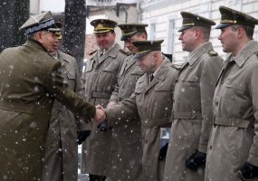 Chief of General Staff of the Polish Armed Forces General Mieczyslaw Gocul conducted a formal... - 2